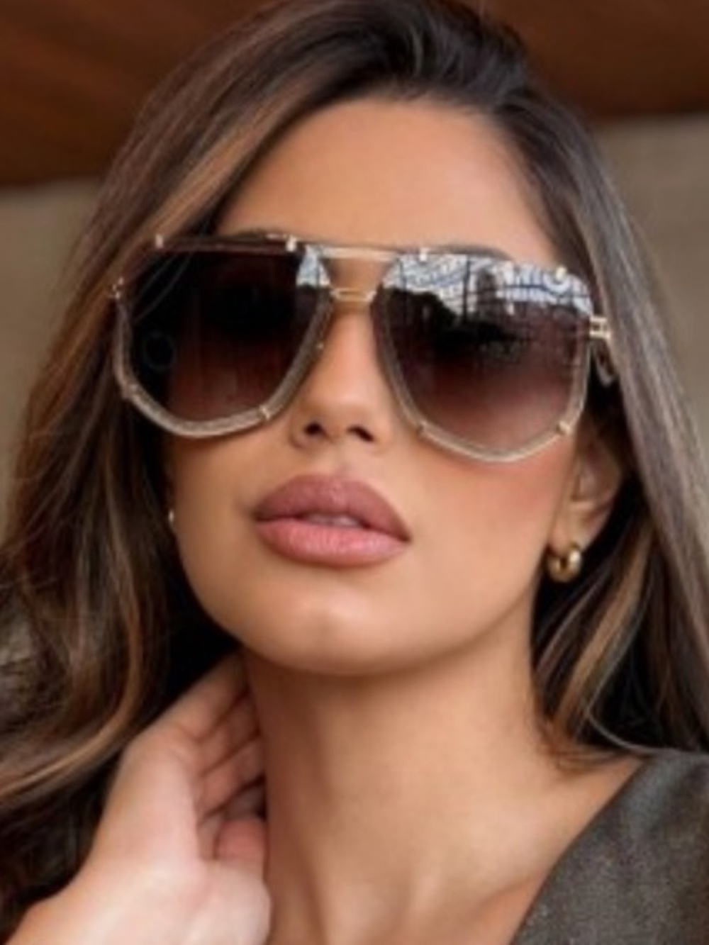Philipp Plein Sunglasses NWT Unisex $1200 Rose Gold